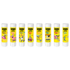 UHU Spongebob Glue Sticks - 8.2g - 5 Pack - Assorted-Glues fast, strong and durable
