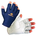 Impacto 505-10 3/4 Finger Impact Glove, Small-Anti-impact and anti-vibration work glove