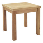 Modway Marina Outdoor Patio Teak Side Table - Natural-Solid teak wood construction