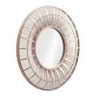 Zuo Toto Mirror - Antique Brown-Hangs vertically only