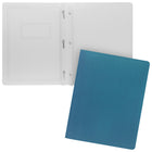 Merangue Report Covers - 11 1/2" x 9 1/8" - Light Blue - 25 Pack-3 prong clasp to hold paper in place