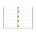 Studio Oh! Medium Spiral Notebook - 5-3/4" x 8-3/4" - Lined - 80 Sheets - Leopard on Parade-Exposed wire-o binding
