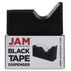 JAM Paper Modern Tape Dispenser, Black-Dimensions: 4.5 x 2.5