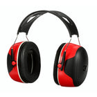 3M Pro-Grade Earmuffs - 30 dB NRR - Black/Red-Premium cushioning and pivoting cups to help ensure a good fit