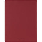 Moleskine Student Ruled XXL Soft Cover Journal - 8.5" x 11" - Cranberry Red-Includes an elastic band to keep single journal closed, or to bundle multiple journals together