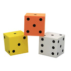 Koplow Games Foam Spot Dice- 2"- Assorted Colours- Bag of 36 -Each foam spot die is 2"