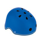 Globber Helmet Primo Lights - Size XS/S - Navy Blue-Lithium battery-powered 6 LED lights. 3 light modes available (on, flash, fast flash)
