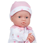 JC Toys La Baby Soft 11" Baby Doll - Pink with Blanket - Caucasian-Machine Washable