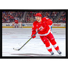 Alex Debrincat Detroit Red Wings - Framed Canvas - 31" x 22"-Premium canvas print with gallery-wrapped edges
