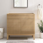 Modway Render 36" Bathroom Vanity Cabinet - Oak-MDF and Particleboard