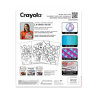 Crayola 32-Page Adult Colouring Book - Flower Child-Thick, durable pages ideal for alcohol markers, minimizing bleed-through and ensuring smooth colour application
