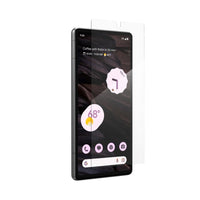 ZAGG InvisibleShield Glass Elite for Google Pixel 8a - Clear-Slim clear protection stays pocket and grip-friendly