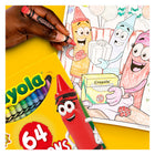 Crayola Crayons, 64 Count-Crayola is a must-have on any back to school list. Our colourful supplies are ideal for group projects, crafts and homework time