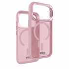 Blu Element Chromatic Kick Compatible with MagSafe Case for iPhone 17 Pro - Pink-Extra camera protection with fold-out Kickstand for landscape viewing