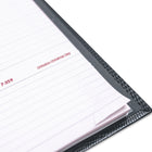 Brownline 2026 CoilPro Weekly Planner Hard Cover with Twin-Wire Binding - 11" x 8-1/2" - Black - English-Telephone and address section