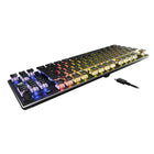 Turtle Beach Vulcan TKL Compact Mechanical RGB Gaming Keyboard-The introduction of a detachable USB-C cable provides users with easier portability and the ability to use a custom cable. The on-board storage of a tournament profile ensures you hit the same top performance at home and away