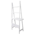 kieragrace Providence Hart Floor Shelf and Desk- White Matte Finish-Floor shelf and desk, 3-tiered