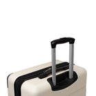 Bugatti Monaco 26.5" Hardside Medium Check-in Luggage - Vegan Leather Trim - Ecru-Zipper-release expansion system for 20%
more packing space (on medium and large
luggage)