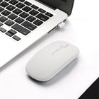 Basic Tech Sl Wireless Mouse - White-Silent Buttons