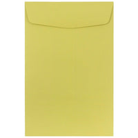 JAM Paper 6 x 9 Open End Catalogue Premium Envelopes, Chartreuse Green, 250 Pack-Chartreuse Green