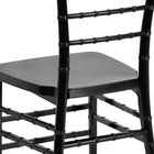 Flash Furniture HERCULES PREMIUM Series Black Resin Stacking Chiavari Chair-Lightweight Design
