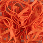 JAM Paper Durable Rubber Bands - Size 64 - Orange - 100 Pack-These strong rubber bands are made to be durable and long lasting. Use them for a variety of tasks requiring a firm and sturdy hold.