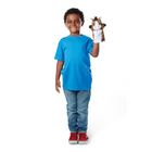 Melissa & Doug Farm Friends Hand Puppets - Set of 4-Dimensions: 14.25” L x 9.5” W x 2.75” H