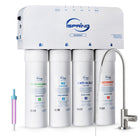 iSpring RO5004F 500 GPD Under Sink Tankless Reverse Osmosis Water Filter with UV-Affordable Replacement Filters: Our replacement filters are priced competitively, ensuring you get high-quality filtration without overspending. Choose the F4RO5004F 1-year pack or the F9RO5004F 2-year pack for long-term savings and hassle-free maintenance
