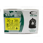 Eco II Oxo-Biodegradable Garbage Bags - 30" x 38" - Extra Strong - Clear Tint - 25/Roll - 125 Pack-30" x 38"