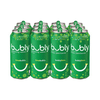 Bubly Lime Sparkling Water King Cans - 12 Pack-Carbonated water