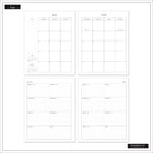 The Happy Planner 2026–2027 Organized Classic Book Bound Soft Cover Dated Planner - 9-13/16" x 8-11/16" - Stargaze Shimmer Dark Sky-7