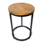 My Home My Living Rustic Wood and Metal Plant Stand 2-Piece Set - Brown-Stable, lightweight, and easy to carry