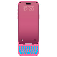 Clicks Keyboard Phone Case for iPhone 15 Plus - Miami Beach-Type with speed and precision on a keyboard built for feel and performance.