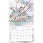 Lang 2026 Hummingbirds Monthly Deluxe Wall Calendar - 12" W x 12" H  - English-Brass hanging grommet to prevent calendar from tearing