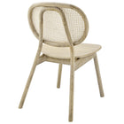 Modway Malina Wood Dining Side Chair - Grey - 2 Pack-8