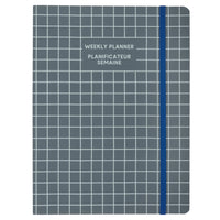 General Supply Goods + Co Weekly Planner - Blue-Weekly planner covering an 18-month period