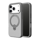 AXS PROShield Stand MagSafe Compatible Phone Case for Apple iPhone 17 Pro - Grey-Raised bezels protect screen and camera from impacts 