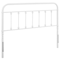 Modway Sage Metal Full Headboard - White-Metal Full Headboard