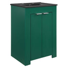 Modway Maybelle 24" Bathroom Vanity - Green/Black-7