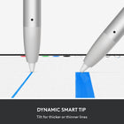 Logitech Crayon USB-C Digital Pencil for iPad (2018 & Later) - Silver-After 5 minutes of inactivity, Crayon will switch to idle mode
