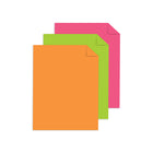 Astrobrights 65lb Cover Paper - 8.5" W x 11" H - Primary Bold - 3-Colour - 150 Pack-Ideal for DIY crafting, school projects, scrapbooking, invitations, and more