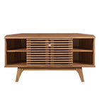 Modway Render 46" Corner TV Stand - Walnut-8