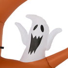Outsunny 9' Lit Inflatable Dead Tree Halloween Decoration-Primary Colour: Brown 