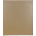 JAM Paper Photo Mailer Stiff Envelopes, Self Adhesive Closure, 12.75 x 15, Brown Kraft Recycled, 20 Pack (8866645g)-Closure: Peel & seal