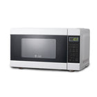 Commercial Chef 0.9 cu. ft. 900W Countertop Microwave - White-Powerful: When it comes to microwave ovens, our Commercial Chef microwave 900 watt (30 lbs.) is your solution to fast & delicious food. Microwave bacon, microwave pasta, & other delicious favorites!
