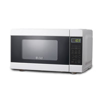 Commercial Chef 0.9 cu. ft. 900W Countertop Microwave - White-Powerful: When it comes to microwave ovens, our Commercial Chef microwave 900 watt (30 lbs.) is your solution to fast & delicious food. Microwave bacon, microwave pasta, & other delicious favorites!