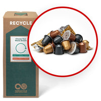 TerraCycle Coffee Capsules Zero Waste Box - Large-Use this box to recycle any used coffee capsules