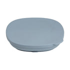b.box Silicone Plate + Lid - Ocean-Suitable for parents to use for first foods, and for babies from 4 months+ through toddler feeding