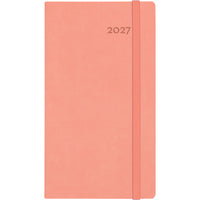 W. Maxwell 2027 Troy Weekly Planner - 3.5" x 6.75" - Apricot-January to December 2027