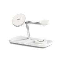 Kopplen Qi2 3-in-1 15W Wireless Charging Stand - White-Qi2 Technology: Uses the latest Qi2 standard for fast and efficient wireless charging